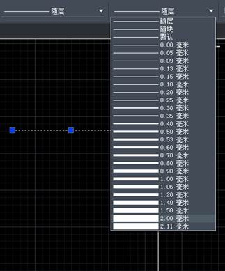 CAD中把直線的線寬加粗后仍顯示為細(xì)線怎么辦