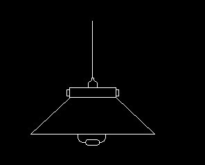 怎么用CAD畫一個(gè)吊燈